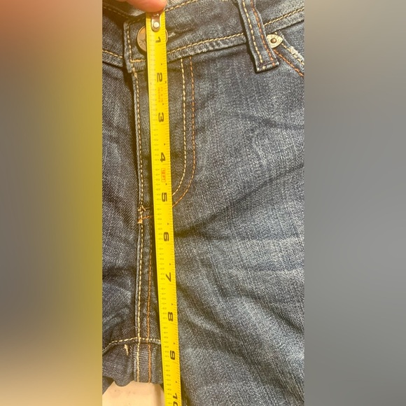 Kut from the Kloth Cropped Dark Blue Jeans - Picture 5 of 6